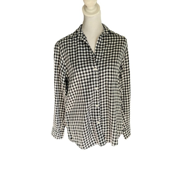 Grayson x Anthropologie -  The Hero Plaid Button Down Shirt Sz XS - Picture 2 of 7